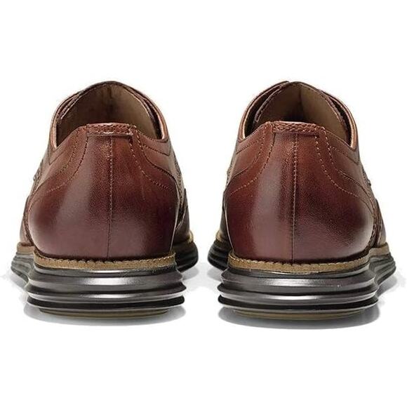 NWT Cole Haan Men\'s Original Grand Shortwing Oxford, Woodbury/Java, 13 M main image 4